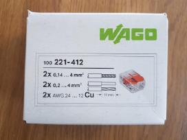 Laidų jungtys Wago (įvairių tipų)