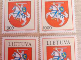 Pašto ženklai 1992