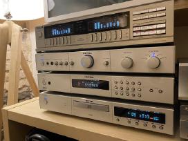 Audio centras Rotel ir Technics