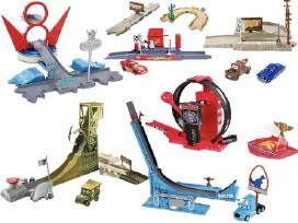 Disney Pixar Cars automobilių trasos iš Mattel
