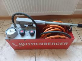 Hidraulinio testavimo pompa Rothenberger Rp 50-s