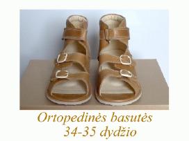 Naujos stilingos ortopedinės basutės 34-35 dydžio