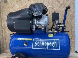Stūmoklinis kompresorius Hc53dc / 50l, Scheppach