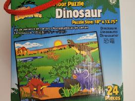 Dėlionė "Dinozaurai", 24 detalės