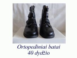 Nauji odiniai ortopediniai batai 40 dydžio