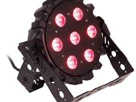 Flashprofesional LED Par Slim 7x10w Rgbw 4vnt.