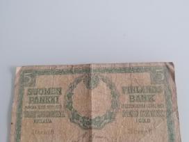 5 markes 1909 Suomija