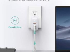 Kroviklis Aukey Pa-b6s (2xusb C + 1xusb A) 90w