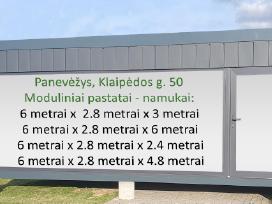 Modernus mobilus modulinis namelis pastatas biuras