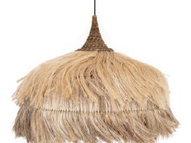 Pakabinamas šviestuvo gaubtas Boho Bali stiliaus