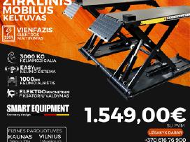 Mobilus žirklinis keltuvas - su Easy Lift sistema