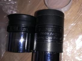 Super 10 mm ir super 25 mm objektyvai