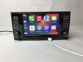 Volkswagen Toureg Multivan T5 magnetola su carplay