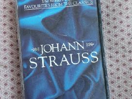 Originali audio kasetė su įrašu Johann Strauss