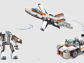 Lego creator 31034 robotas, lėktuvas, mašina