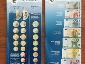 Lankstinukas Eurų monetos / Eurų banknotai