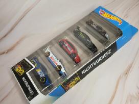 Hot Wheels Nightburnerz 5 Vnt Rinkinys