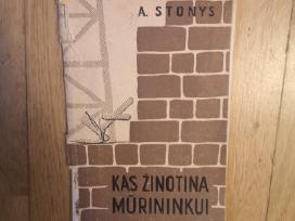 Kas žinotina mūrininkui