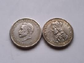 1936 10 litu Vytautas + 1938 10 litu Smetona