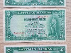 1938 metų Latvija 25 latai