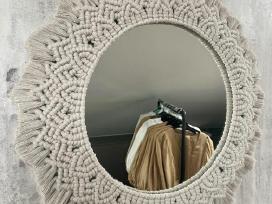 Bobbiny medvilninės macrame virvės 5 mm /100 m