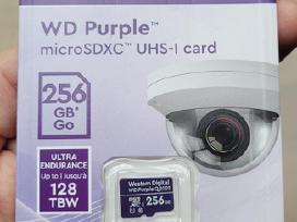 Wd Purple 256 GB Surveillance microsd XC Class 1