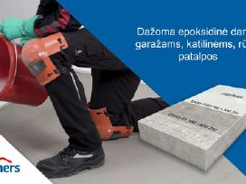 Dažoma epoksidinė danga garažams
