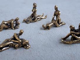 Bronzinės "Kama Sutra" skulptūrėlės