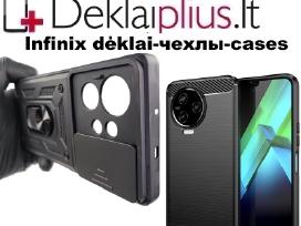 Infinix telefonui dėklai-stiklai