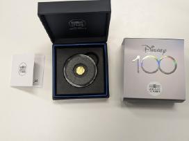 Disney 100 metų, 5 € auksinė moneta, Prancūzija