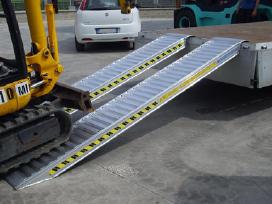 Aliuminės užvažiavimo rampos, trapai, užvažiavimai