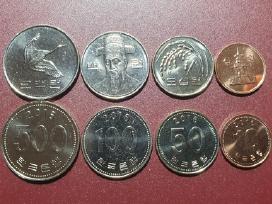 Pietų Korėja 10, 50, 100, 500 Vonų, 2016 Setas