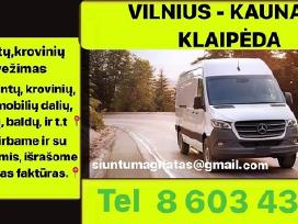 Krovinių pervėžimas Vilnius, Kaunas, Klaipėda