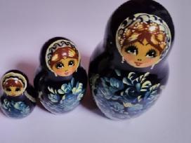 Suveniras medinė lėlė Matrioska 3vnt