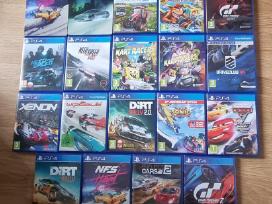 Lenktynių, mašinų žaidimai ps4