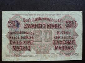 20 markių Kowno 1918m