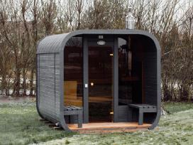 3m Cube pirtis su terasėle