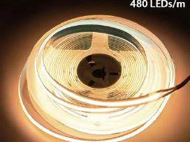 Cob LED juosta 4000k, 480 LED, Dc 24v, 5m