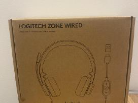 Naujos Logitech Zone Wired ausinės