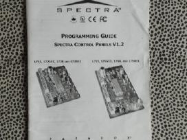 Spectra signalizacijos instrukcija