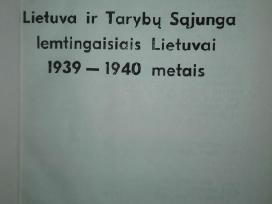 Lietuva Ir Tarybų Sąjunga Lemtingaisiais 1939-1940