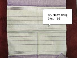 Lininiai rankšluosčiai 86/50 cm. 3 vnt.