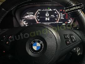 Bmw 5 E60 E61 6 E63 E64 2004-10 LCD spidometras