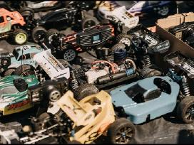 RC Radio bangų valdomų automodelių šrotas