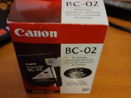 Juod. rašalas: cartridge Canon Bj-200 ir Bjc-200
