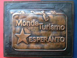 Bareljefas Monda Turismo Esperanto