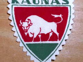 Antsiuvas ant rankovės Kaunas (retro)