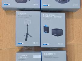 Įvairūs priedai Gopro veiksmo kameroms