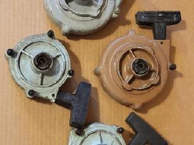 Tarybinių benzo pjūklų Ural ir Drūžba starteriai