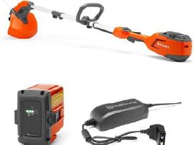 Husqvarna 215il trimeris įkrovikliu ir baterija